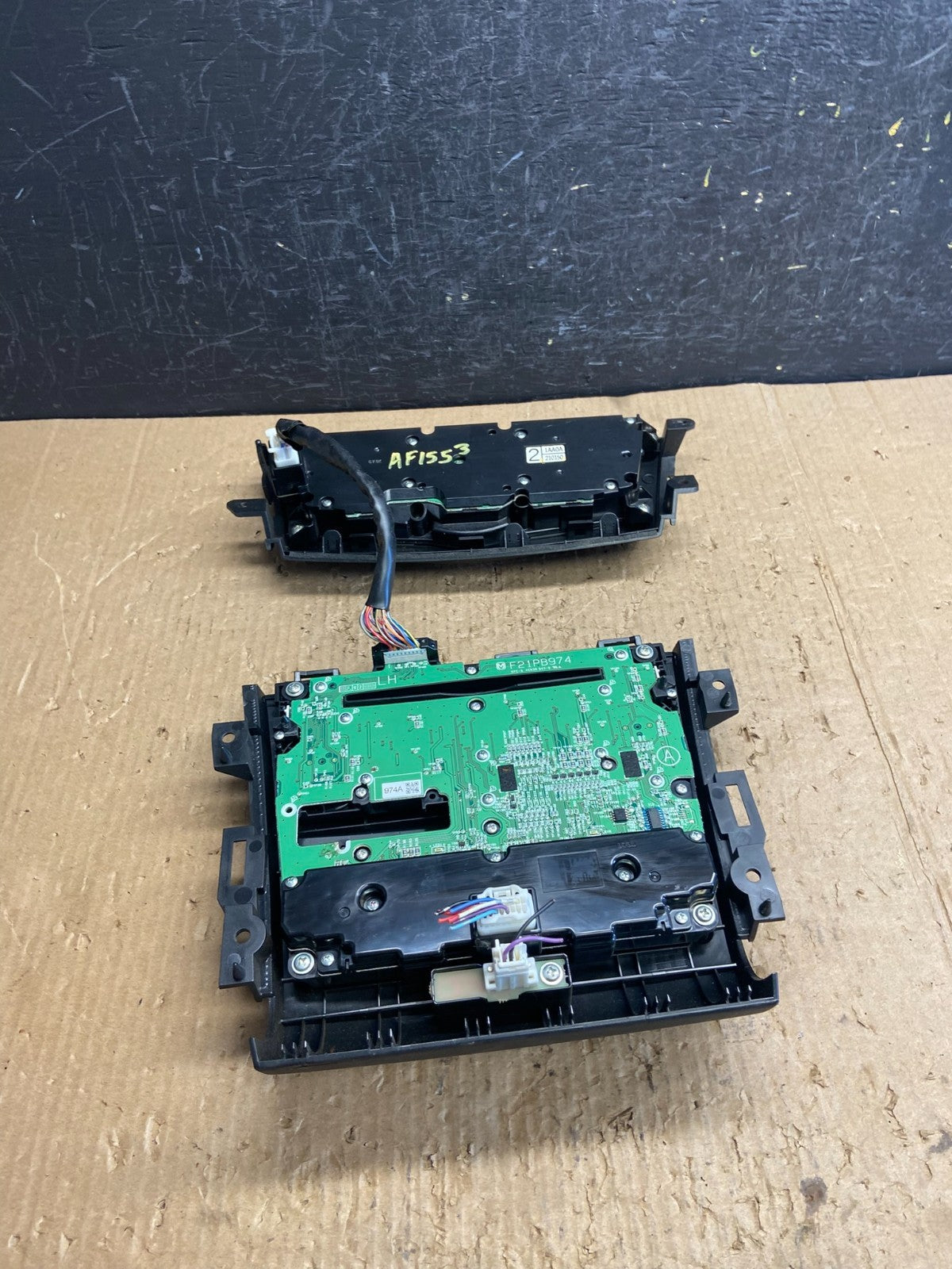 2011 - 2014 Nissan Murano AM FM Radio CD Climate Control Panel AF1553 DG4