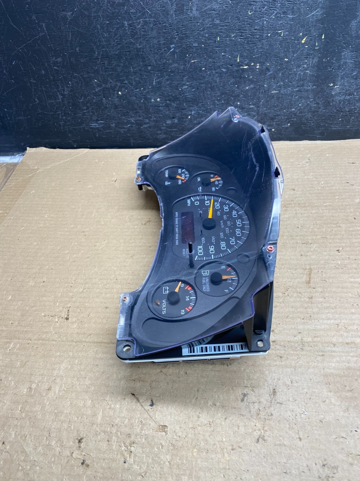 1996 1997 1998 Chevrolet Express Speedometer Cluster Gauge ah3849 DG2