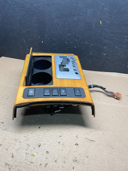 2008 to 2010  Infiniti QX56 Center Console Shifter Bezel Woodgrain J4851 DG7