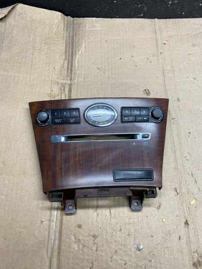 2008 2009 2010 Infiniti M35 Radio Clock Control Panel Plate x5759 DG0