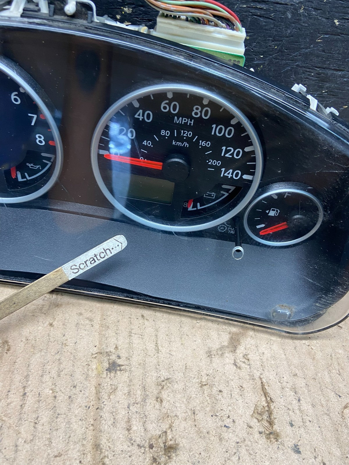 2008 2009 Nissan Pathfinder Speedometer Cluster Gauge Q1114 DG1