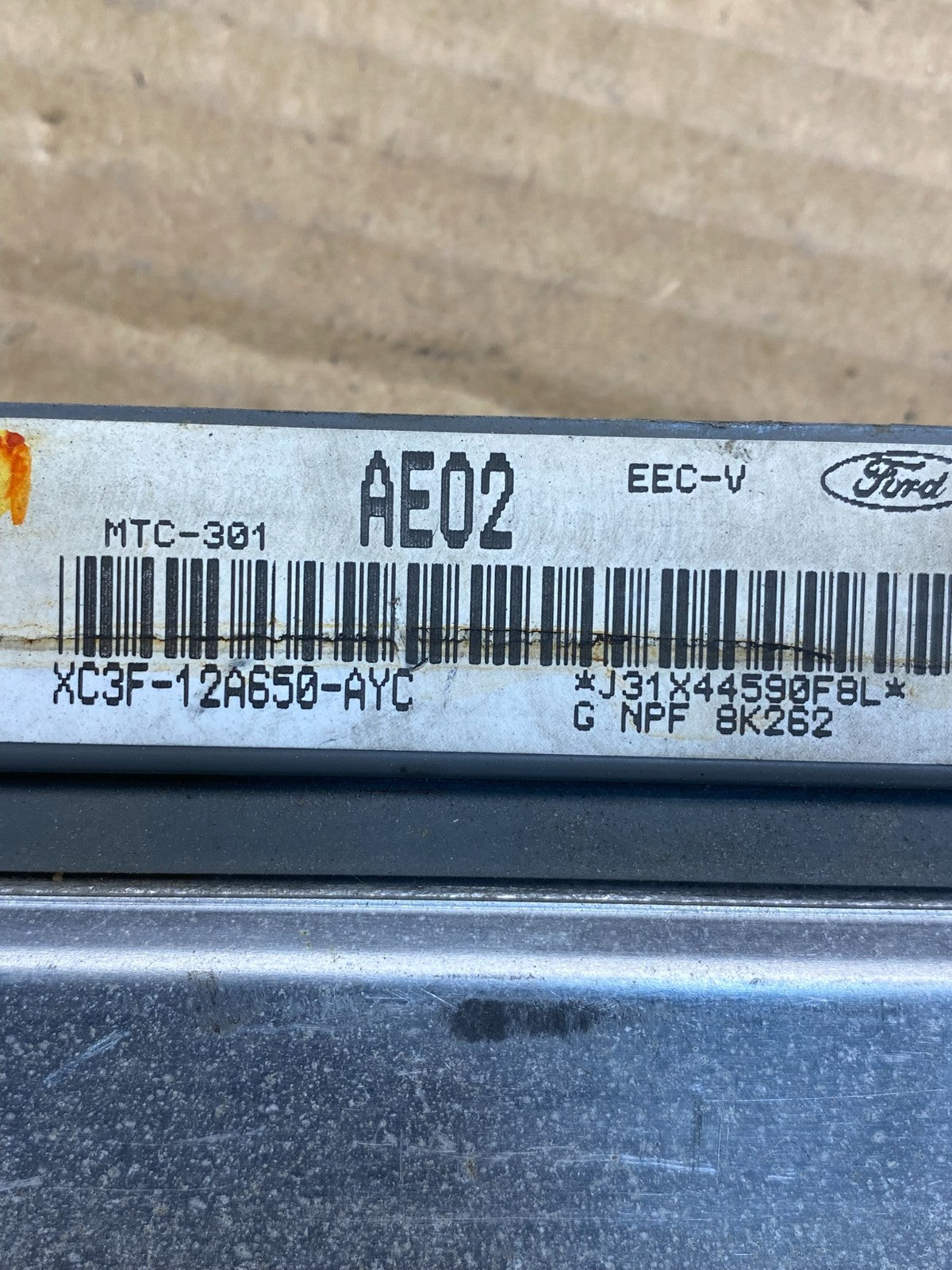 1999 Ford Truck F250 F350 6.8L Engine Control Module Unit ECU ECM AF4096 DW2