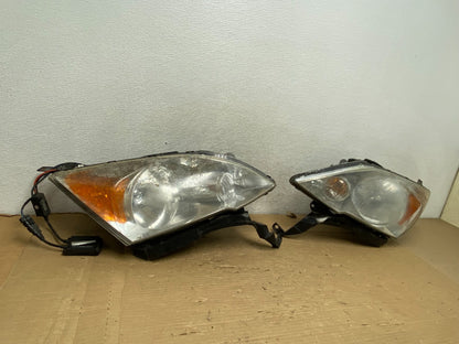 2007 to 2011 Honda CR-V Crv Left+Right Side Headlights Halogen AG8273 DW1