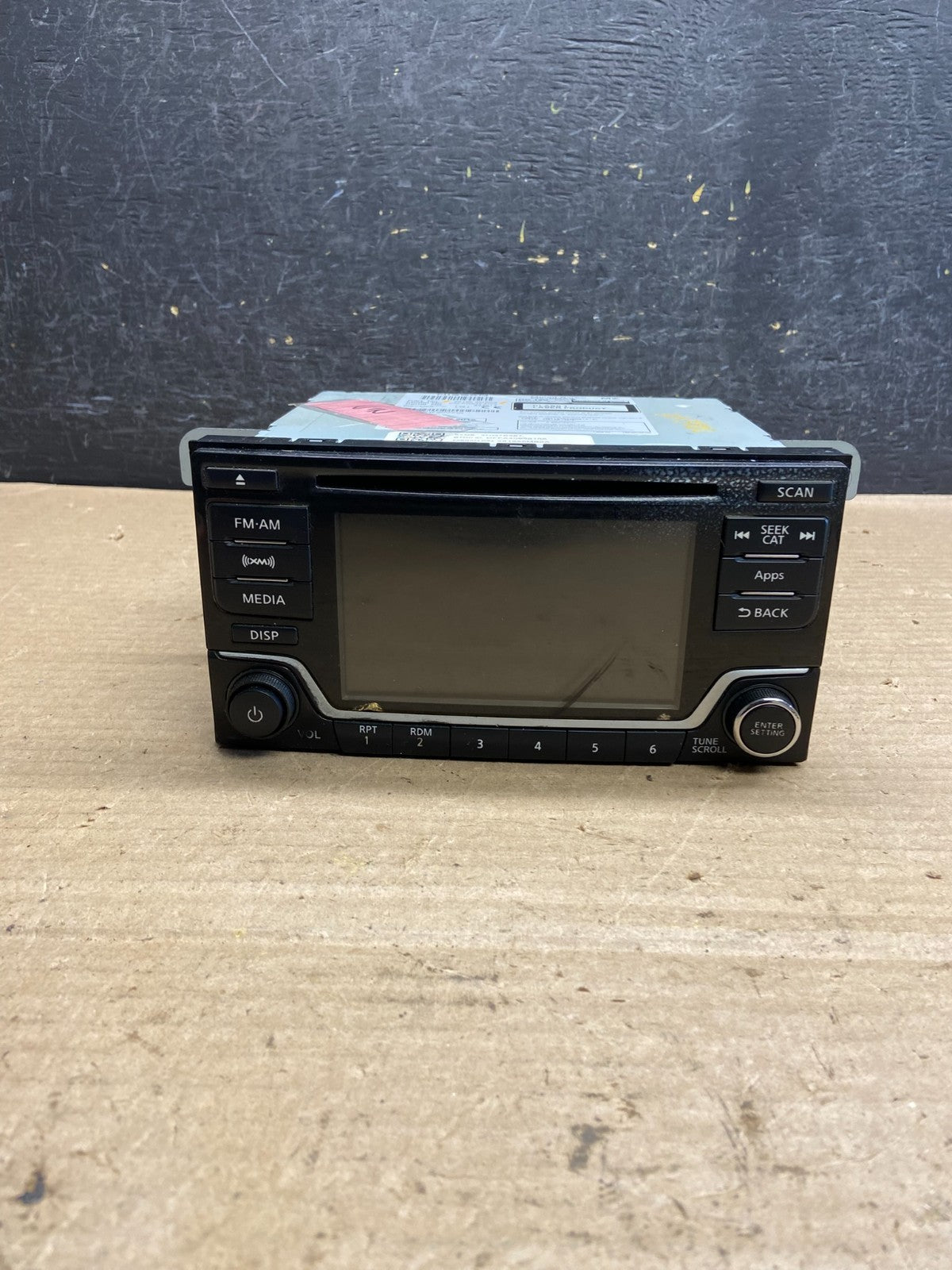 2015 to 2016 Nissan Sentra Versa Radio CD Player AM/FM 281859MB0A AH3700 DG0