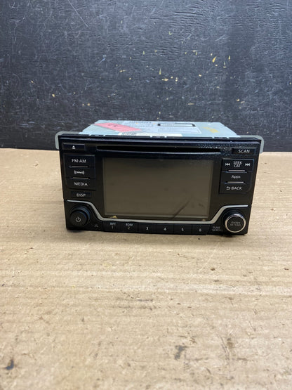 2015 to 2016 Nissan Sentra Versa Radio CD Player AM/FM 281859MB0A AH3700 DG0