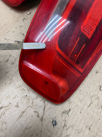 2009 to 2012 Audi A4 Sedan Left+Right Side Tail Lights OEM W2996 DW5