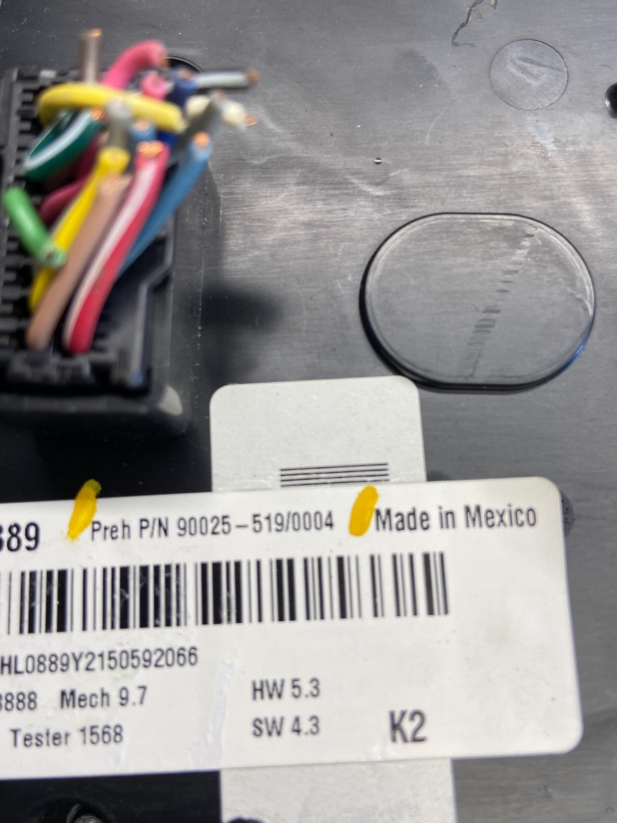 2012-2015 Chevy Equinox Terrain Radio Face Climate Control Panel Bezel AD2099 DG5