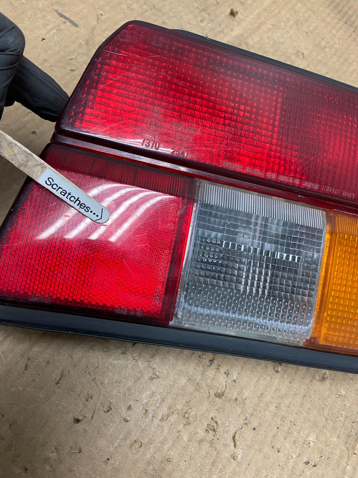1983 1984 Toyota Tercel Hatchback Right Passenger Side Tail light AA66063