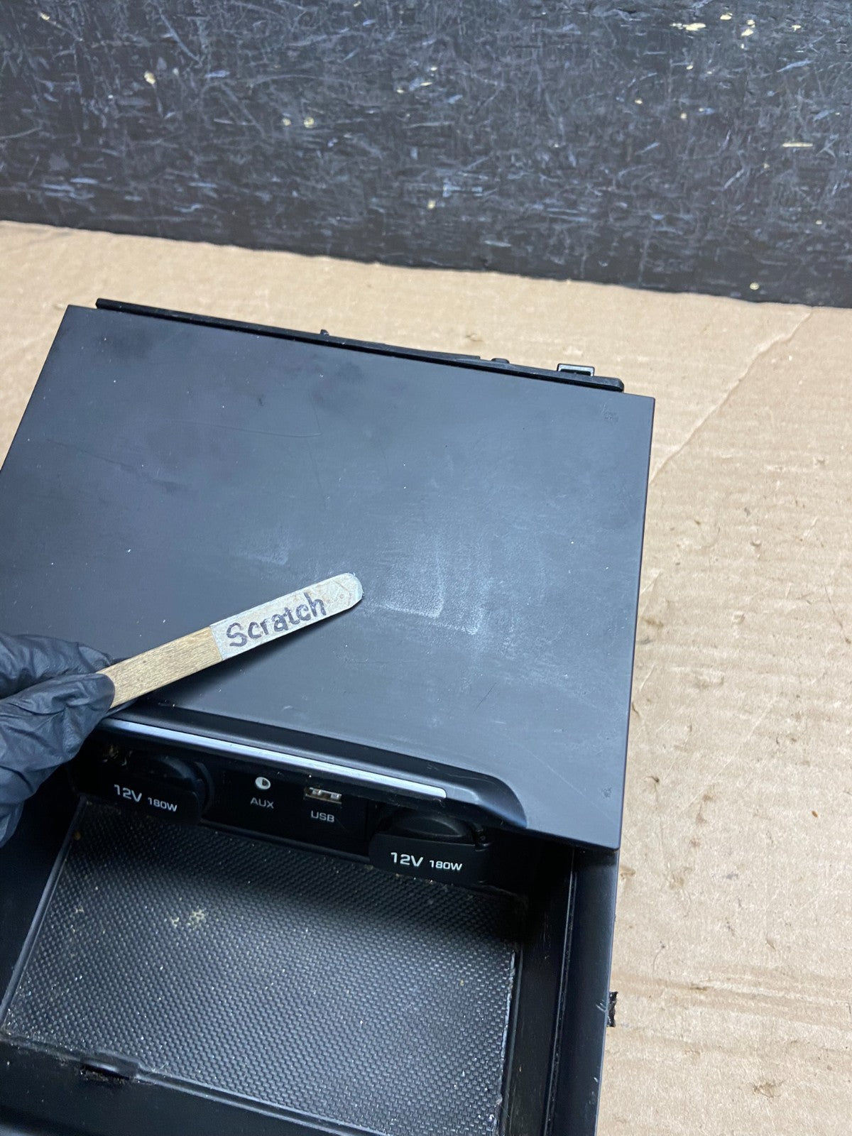 2017 - 2018 Hyundai Elantra Shifter Bezel Center Console Storage AF2260 DG3