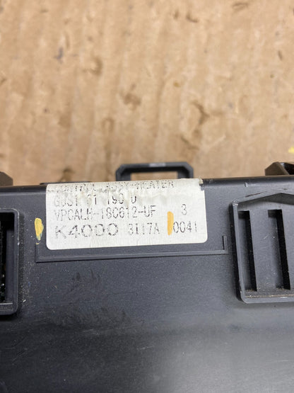 2014 - 2015 Mazda 6 A/C Manual Climate Control Panel ad6846 DG4