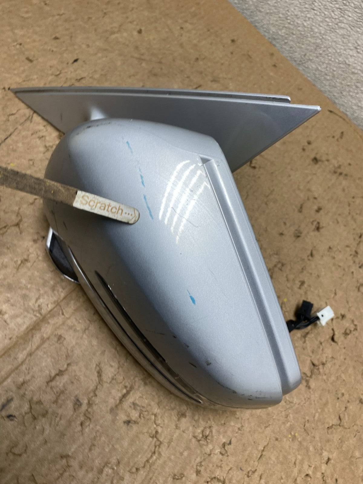 2010 to 2013 Mercedes W221 S550 Side Rear View Door Mirror Left Side V46315