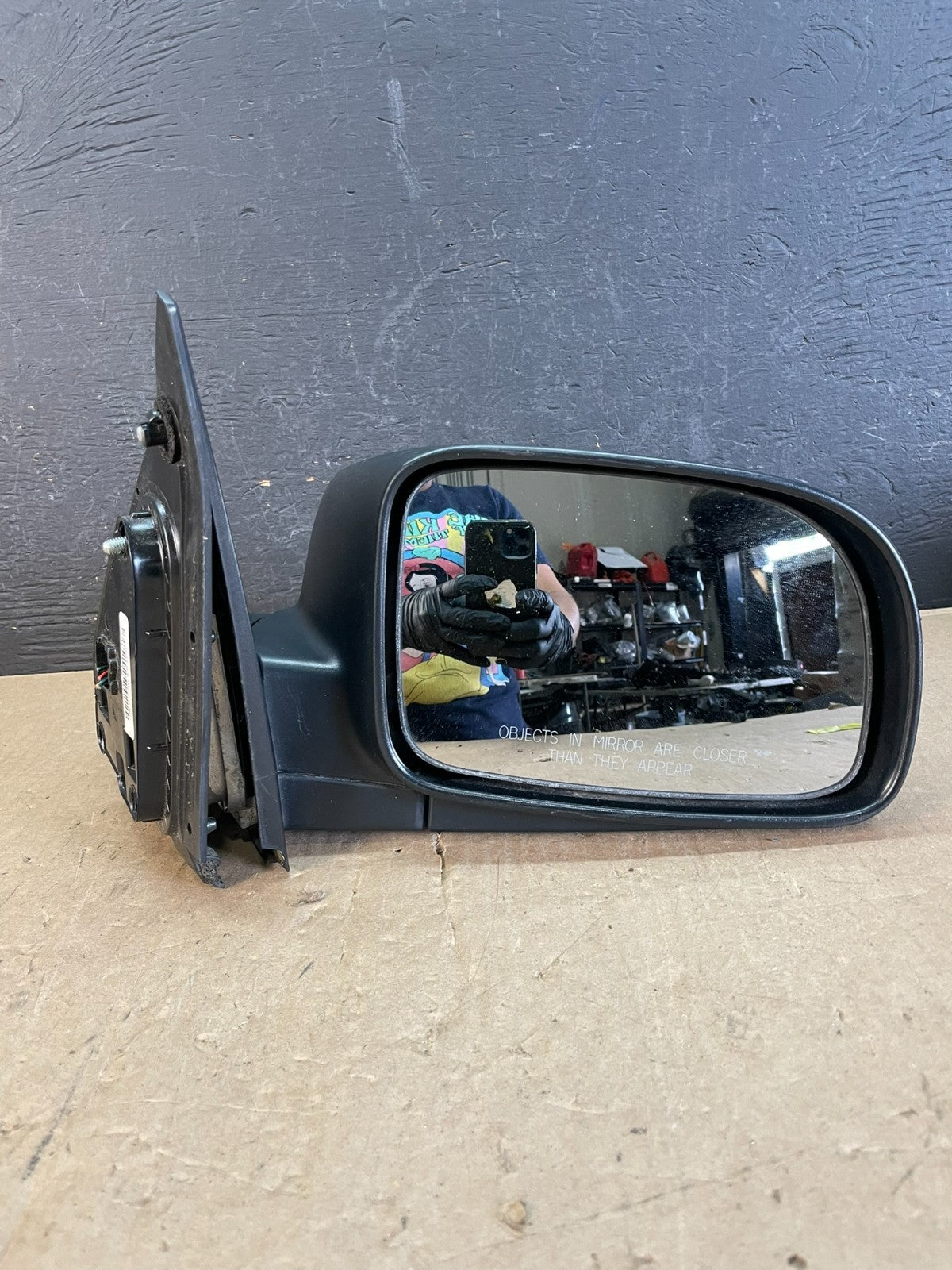 2007 to 2012 Hyundai Santa Fe Right Pasenger RH Side View Mirror Power AD5872 DW7