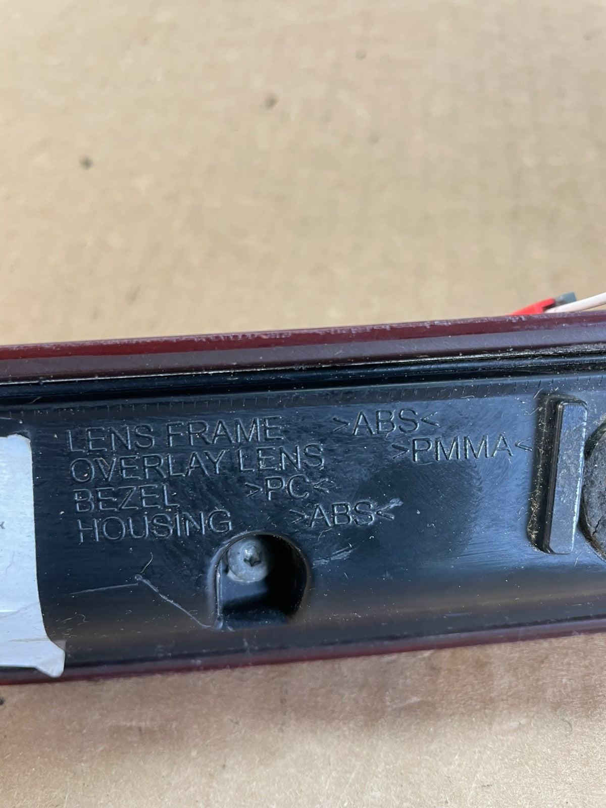 2013- to 2015 Cadillac CTS Coupe 3rd LED Brake Light Tail AD01676