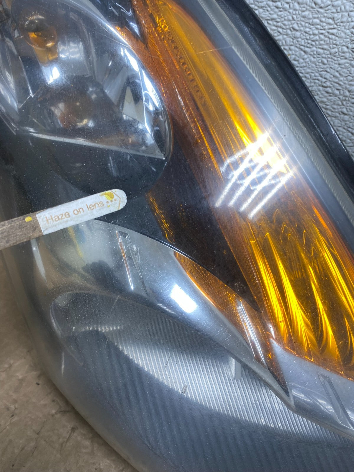 Sedan 2007 2008 2009 Nissan Altima Left+Right Set Headlights V3600 DW9