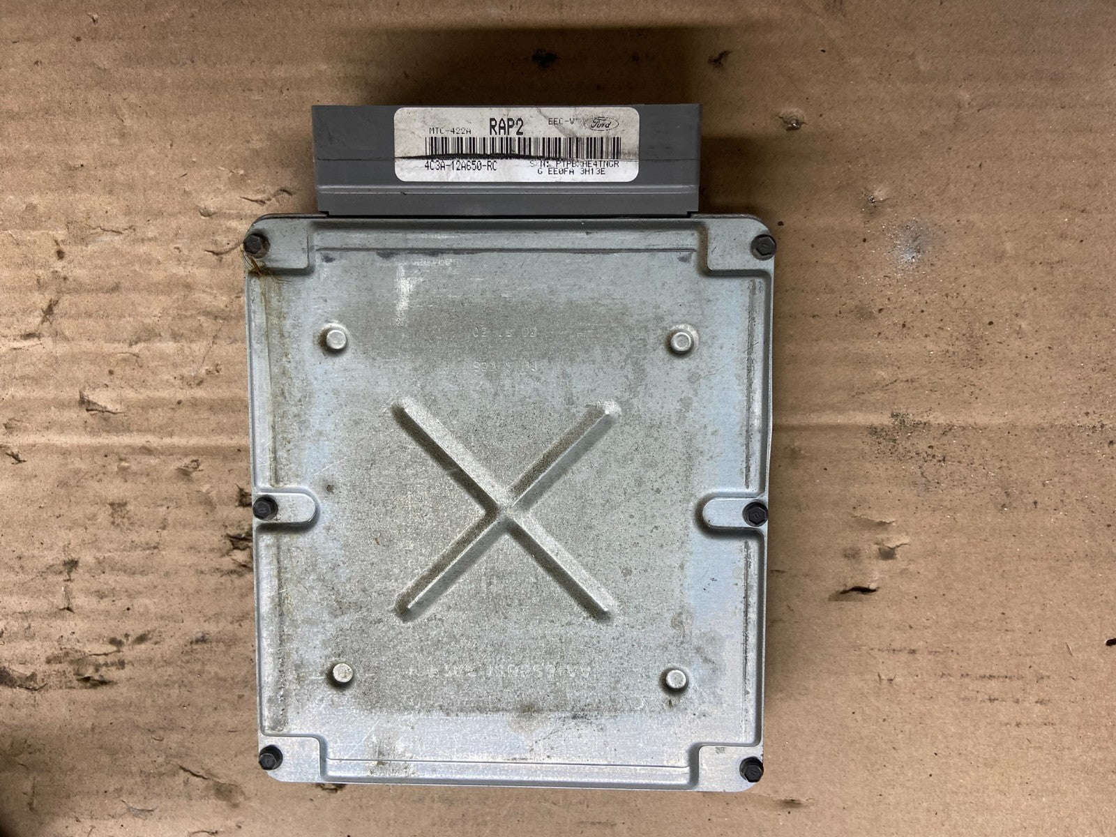 2004 Ford F-series Super Duty 6.8L Engine Computer 4c3a-12a650-rc p7611 DG1