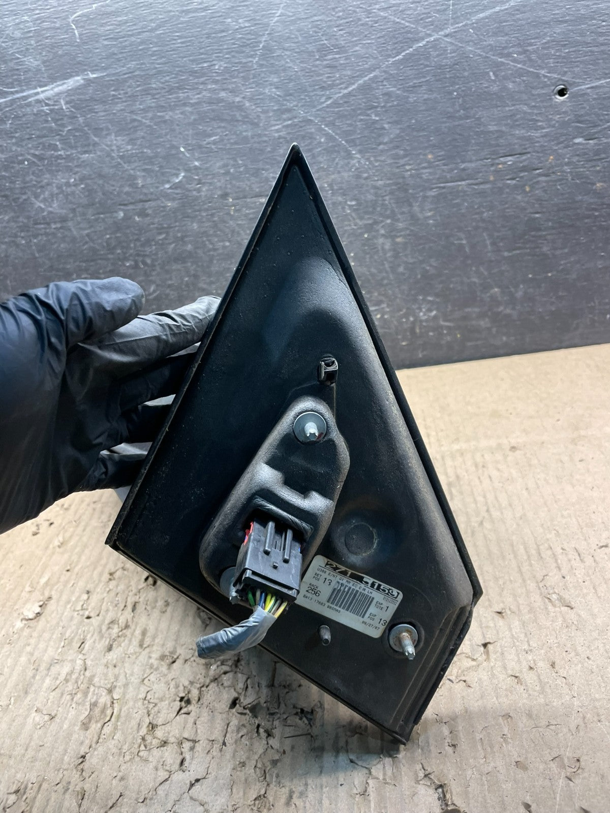 2007 to 2010 Lincoln MKX Power Heated Door Mirror Left Driver Oem V8897 DG4