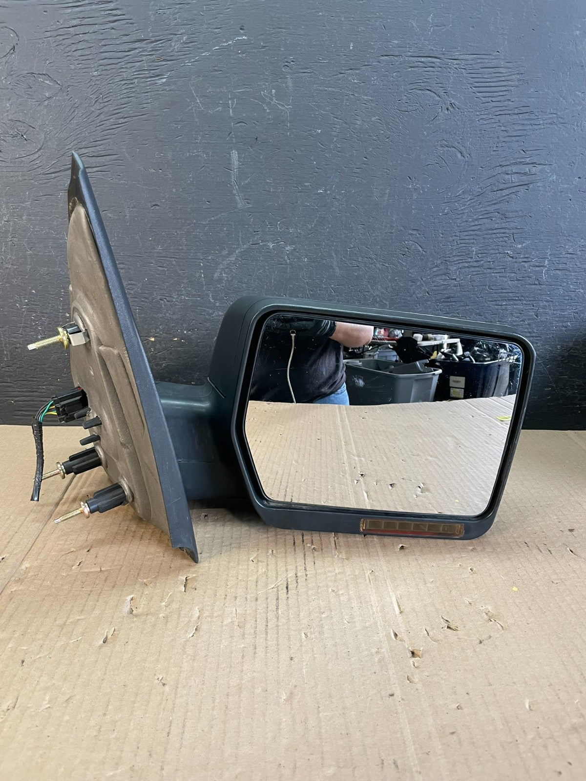 2004 to 2008 Ford F150 Right Passenger RH Side View Heated Door Mirror AD8659 DW7