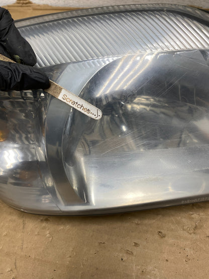 2000 to 2005 Mercury Sable Left+Right Side Halogen Headlights AG9233 DW3
