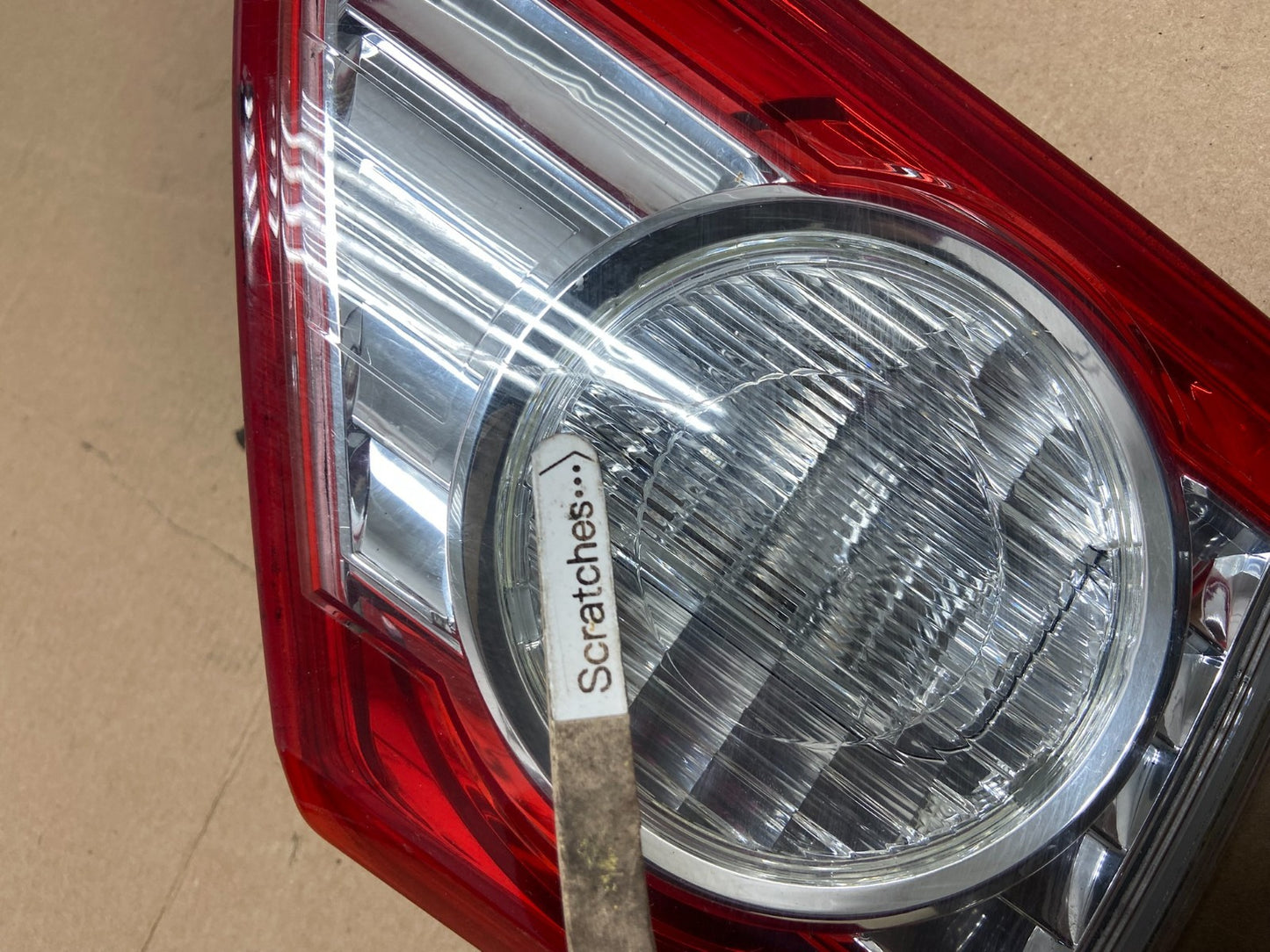 2011 2012 2013 Toyota Corolla Left Driver LH Side Tail Light inner AF4341 DW3