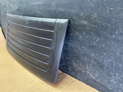 2006 to 2010 Hummer H3 Hood Mounted Grille Vent Trim Panel Black  T3928 DG1