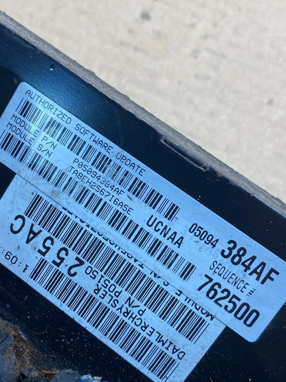 2008 Dodge Ram 1500 4.7L ECU ECM Engine Computer Module p05094384af AH9878 DW2