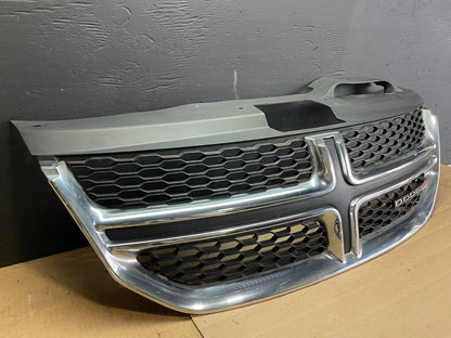 2011 to 2018 Dodge Journey Front Upper Chrome Grill Grille OEM AB7625 DG1