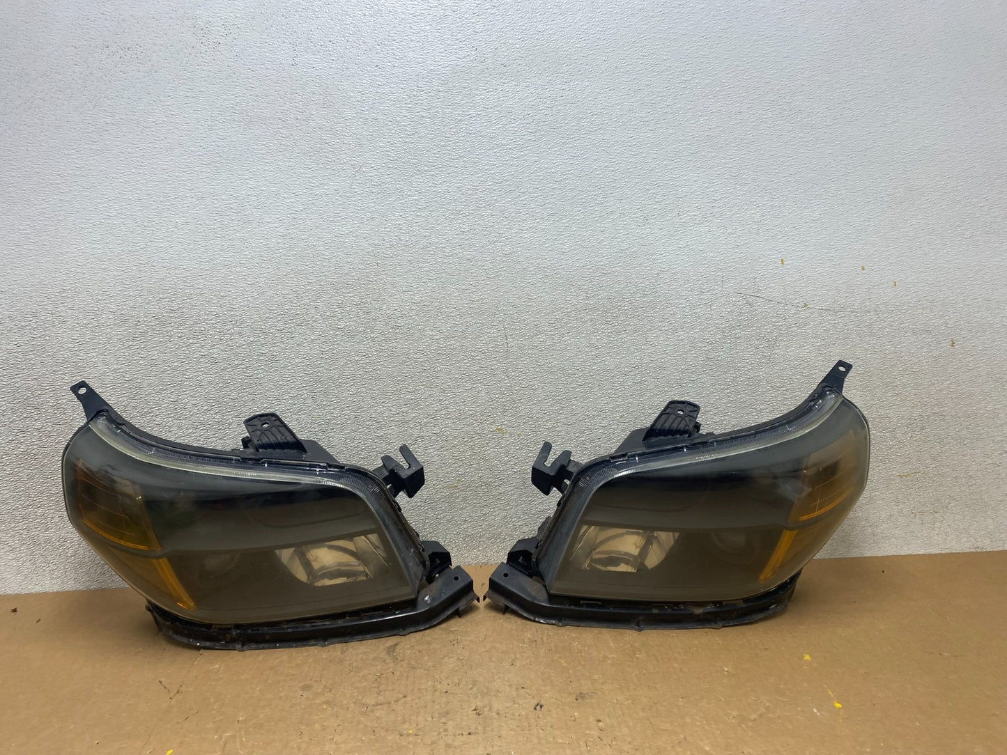 Halogen 2006 - 2008 Honda Pilot Left+Right Black Headlights Aftermarket Z7888 DG0