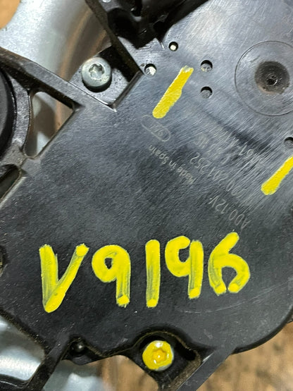 2011 to 2019 Ford Fiesta Rear Windshield Wiper Motor OEM V9196 DG7