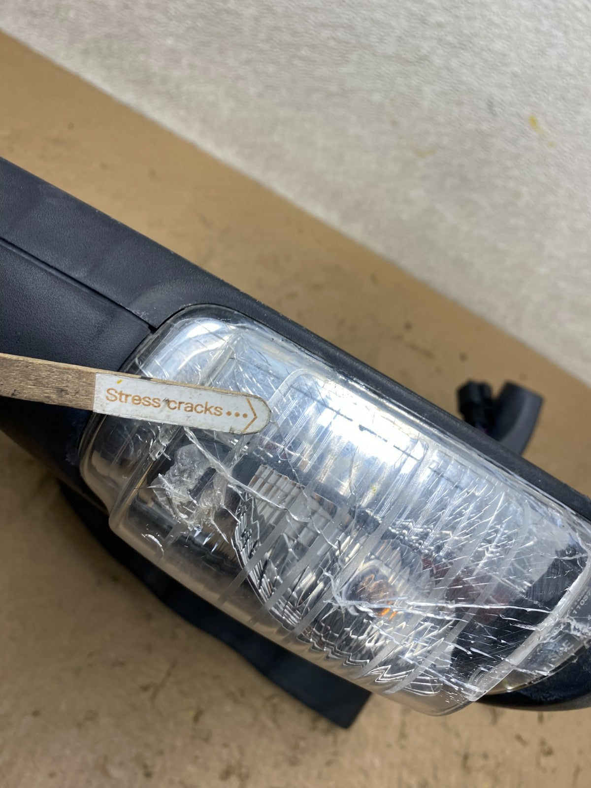 2015 to 2024 Ford Transit 150 Left Driver Side Door Mirror X2494 DG7