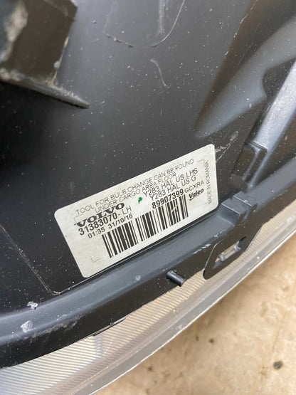 2011 to 2013 Volvo S60 Driver Left Side Headlight AA1657 PS9