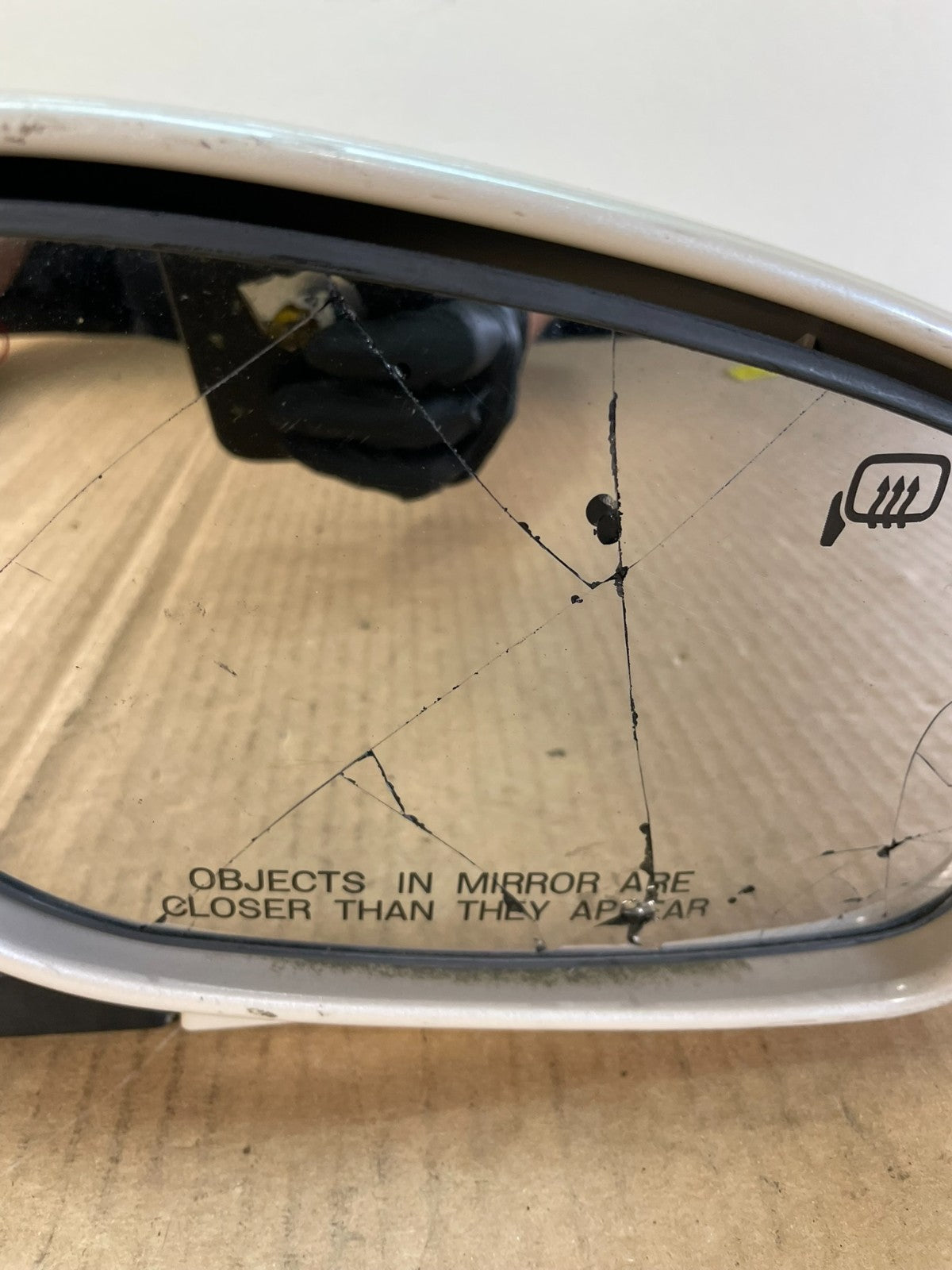 1998 to 2002 Lincoln Town Car Right Passenger View Heat Door Mirror AF5477 DW10