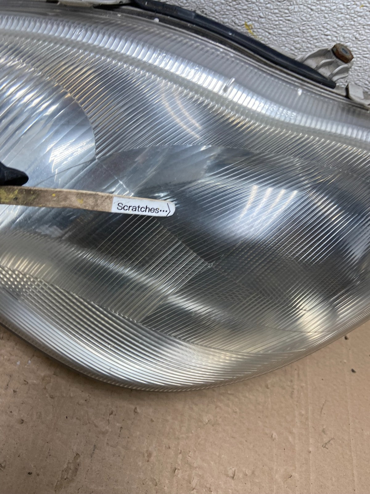 Halogen 2000 to 2002 Mercedes S-Class Left Driver LH Headlight Oem AB2503 DW3