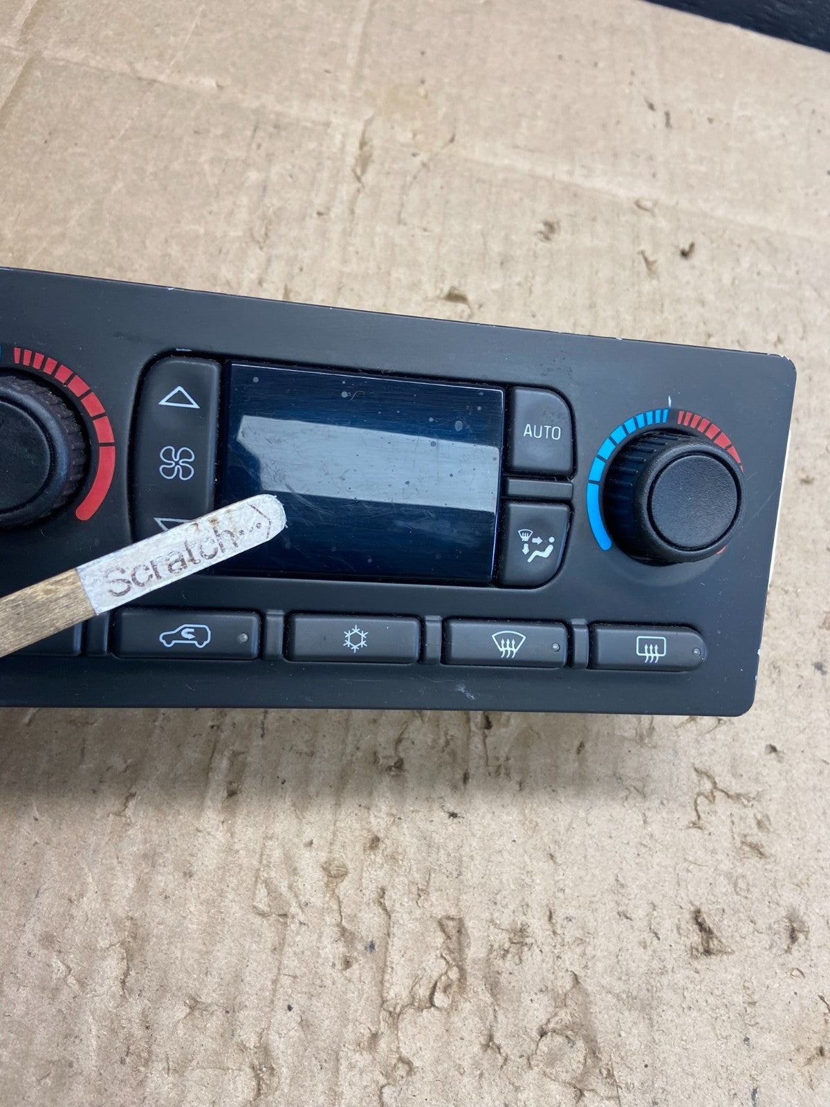 2003 to 2006 Chevrolet Silverado HVAC Heater Climate Control Module AB9696 DG1
