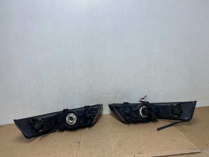 1999 to 2004 Ford Mustang Left+Right Set Side Black Headlights AE6878 DW5