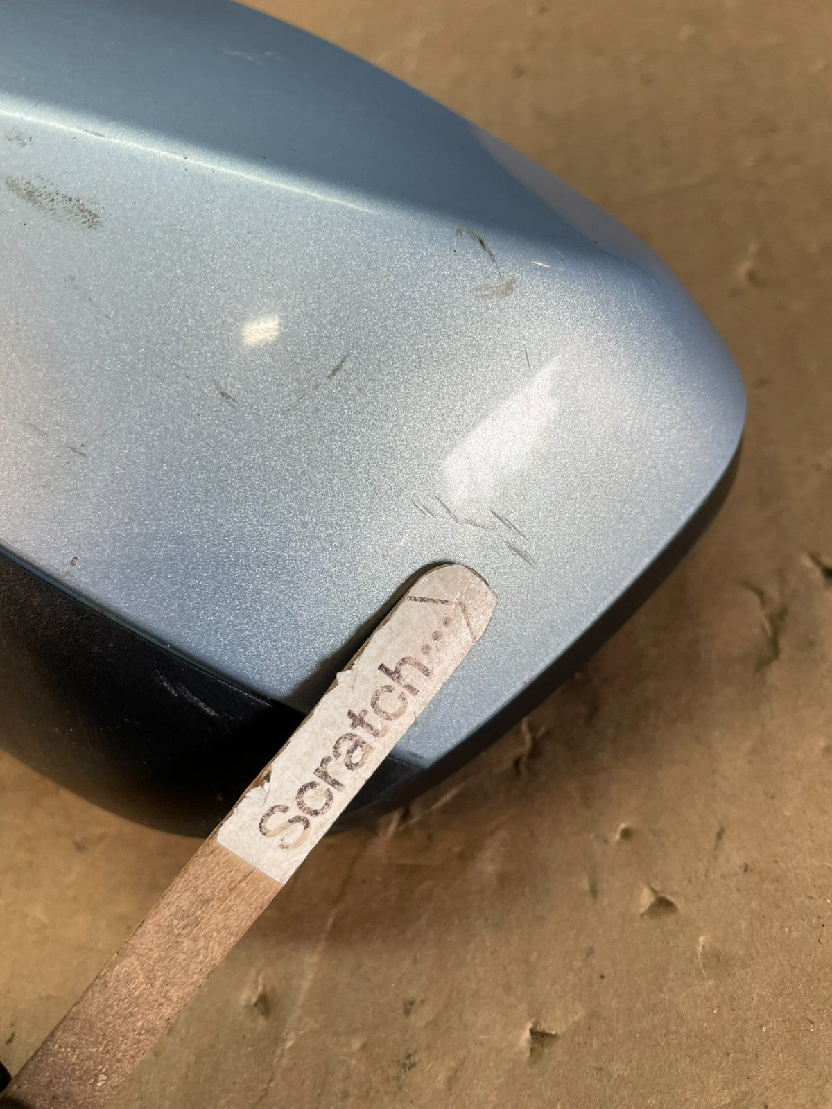 2012 to 2017 Hyundai Accent Left Driver LH Side View Door Mirror AD5884 DW7