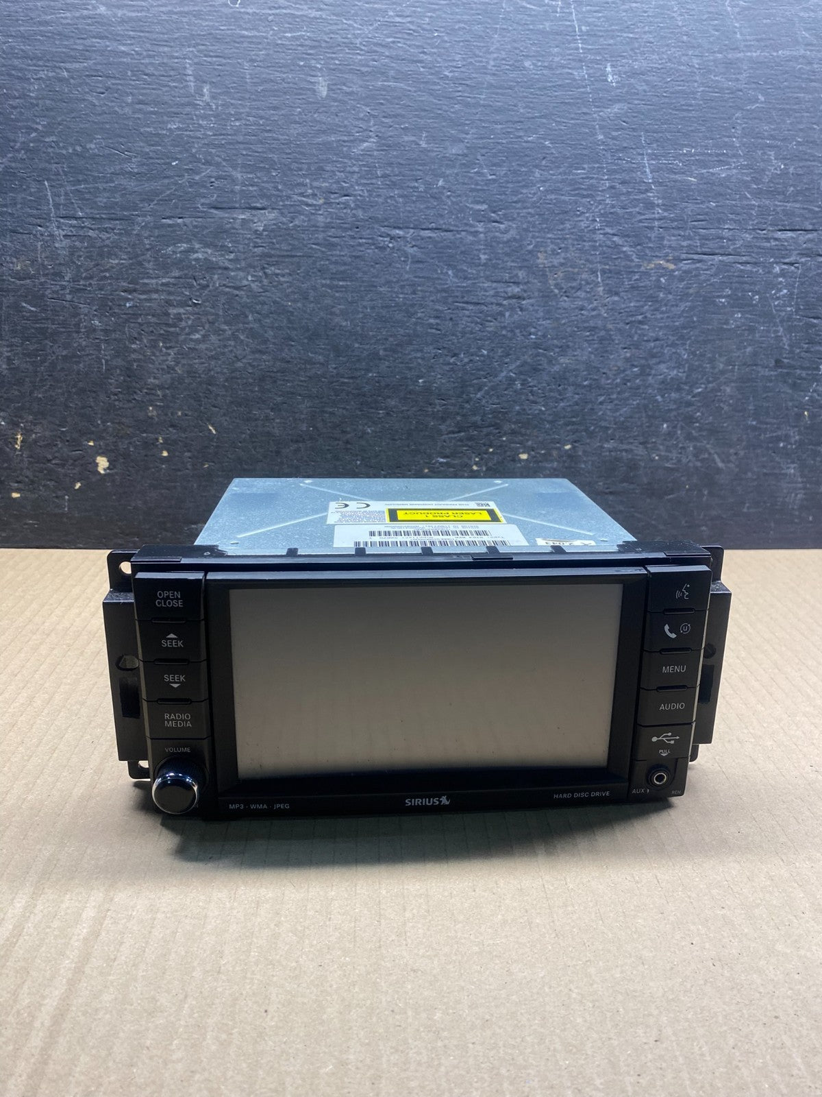 2008 2013 Jeep Dodge Chrysler Screen Display CD Player Satellite Radio AJ0313 DG0