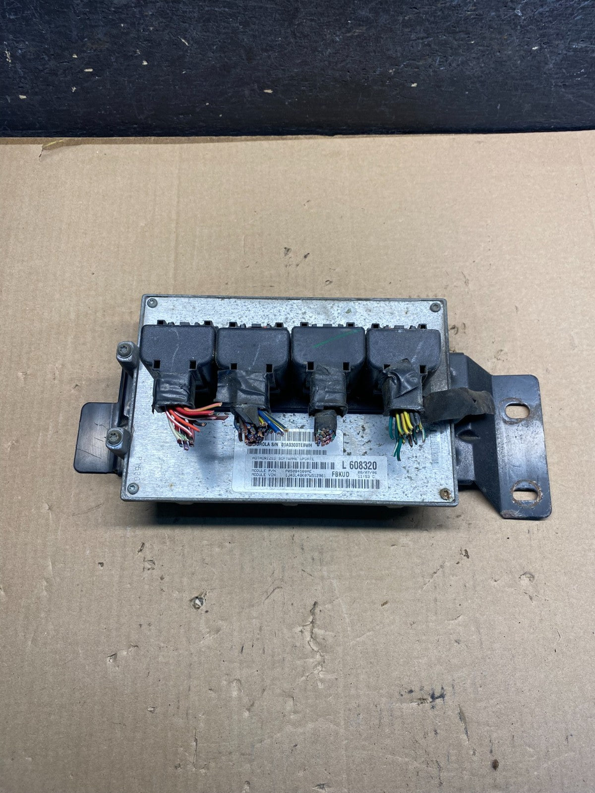 2007 Jeep Liberty Nitro 3.7L Engine Control Unit ECU ECM AH4741 DG0