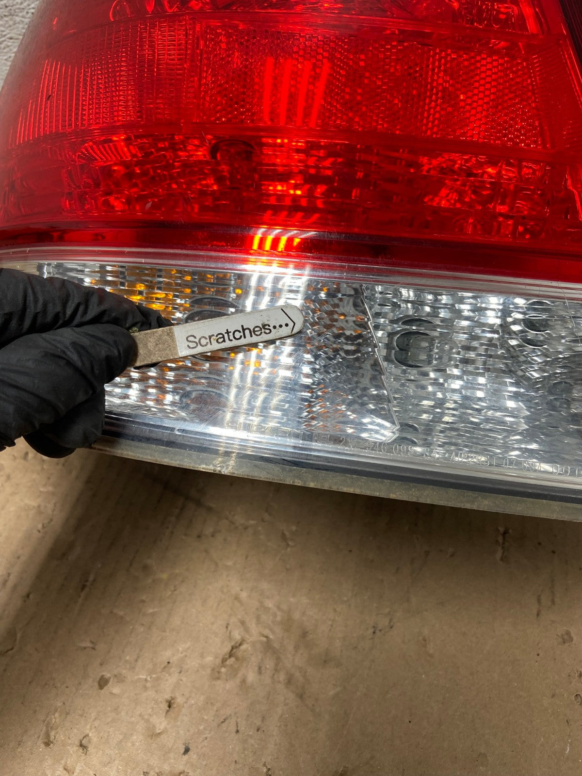 2010 to 2014 Subaru Legacy Left Driver LH Side Tail Light AD7702 LK3
