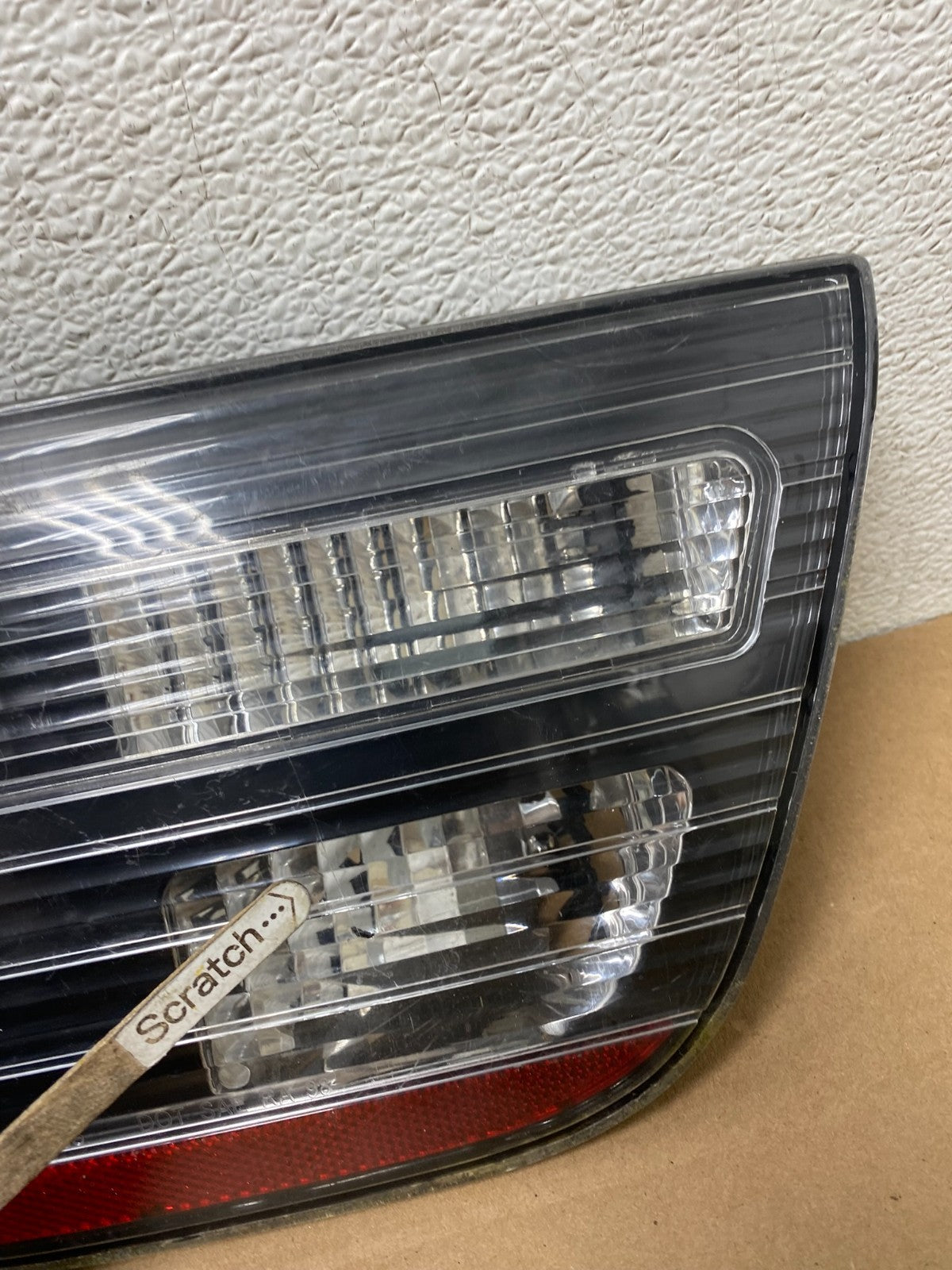 2000 to 2006 Bmw X5 Left+Right Set Outer Inner Black LED Tail Lights P9951 DG10