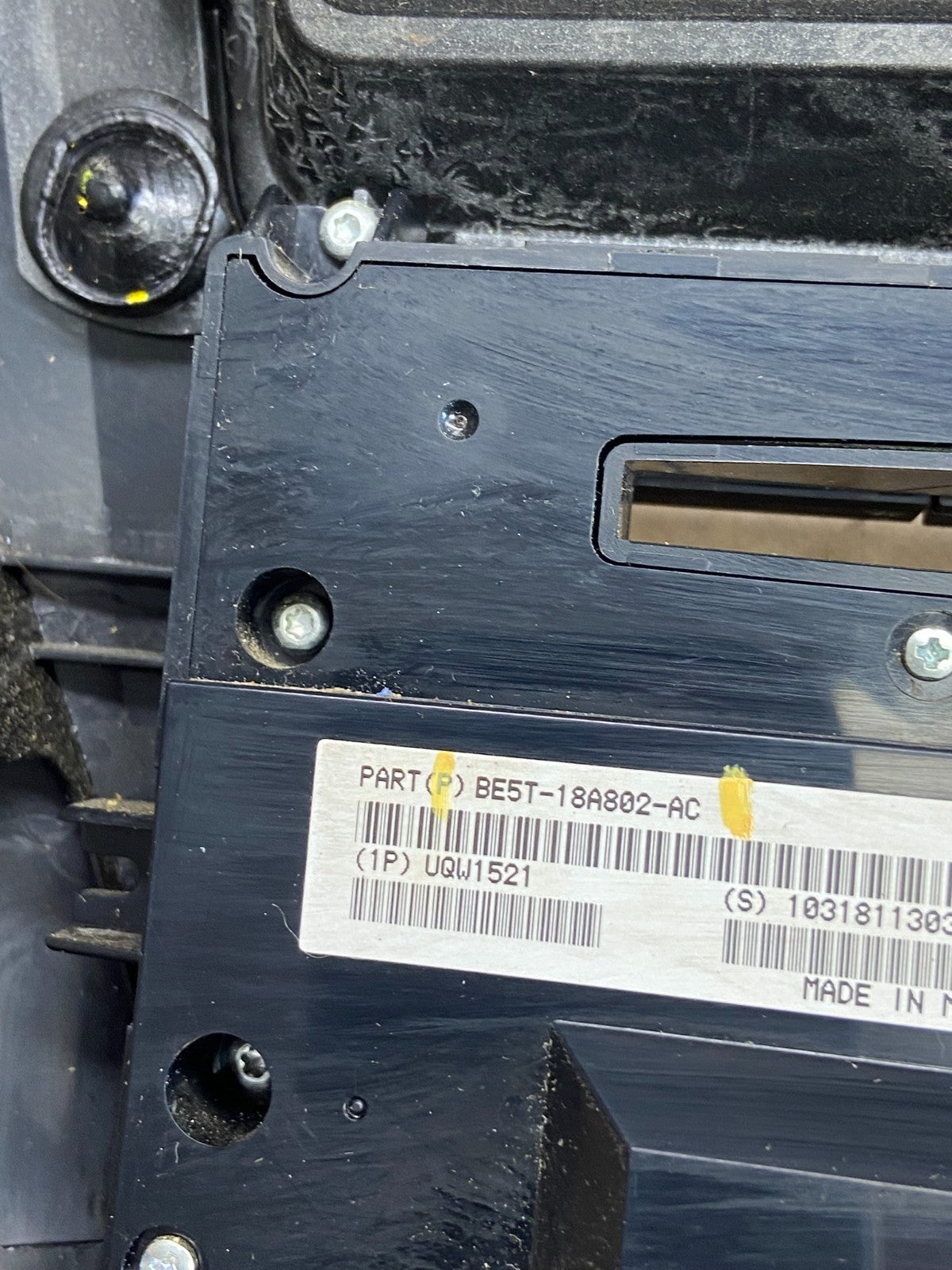 2010 to 2012 Ford Fusion Radio Climate Control A/C Control OEM ab2061 DG5