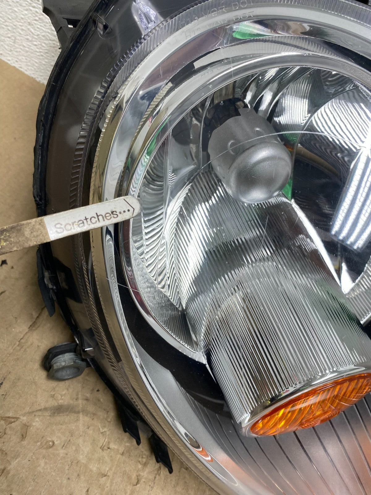 2007 to 2013 Mini Cooper Right Passenger RH Side Headlight Halogen TYC AE7085 DW3