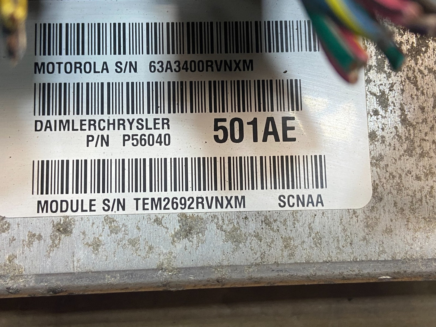 2003 Dodge Durango 4.7L Engine Computer Module ECU PCM af9143 DG2