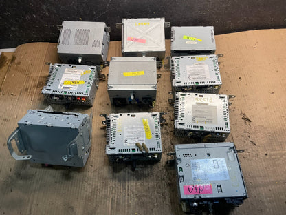 Mix of 10 Car OEM Radios X9845 PS2