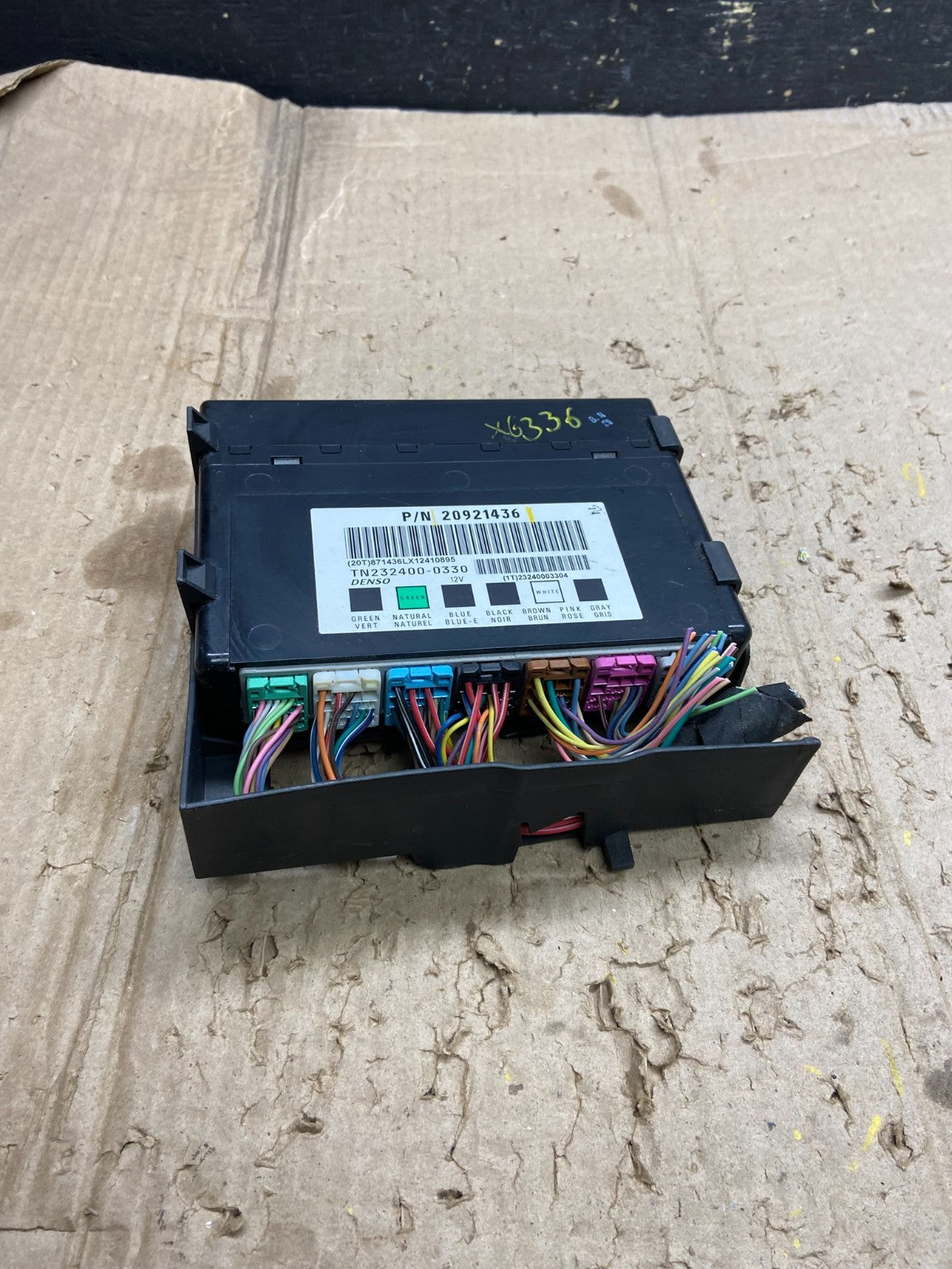 2006 - 2013 Chevrolet Impala Body Control BCM Module X6336 DG3