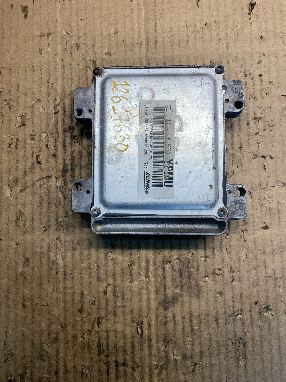 2008 to 2011 Chevrolet GMC Cadillac Engine ECU ECM 12617630 AB4428 DG1
