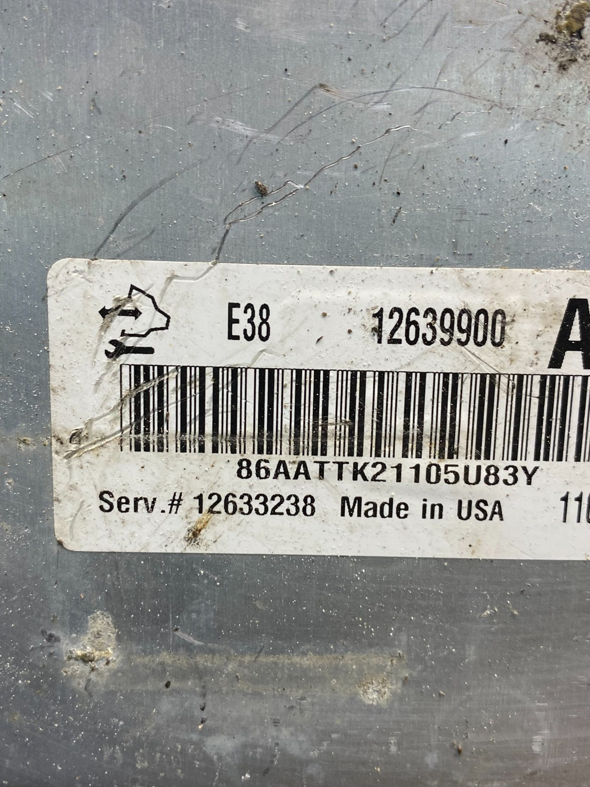 2010 to 2013 Chevrolet Silverado Yukon Engine Control Module ECM ECU ah1686 DG2