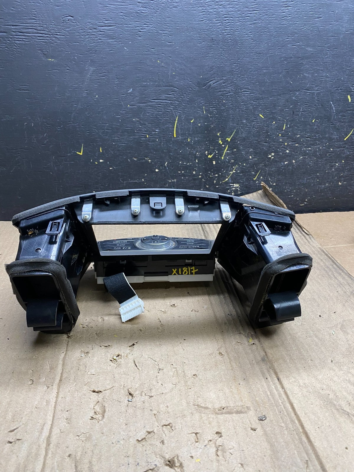 2010 - 2012 Infiniti G35 G37 Radio Player Screen Panel Bezel X1817 DG3