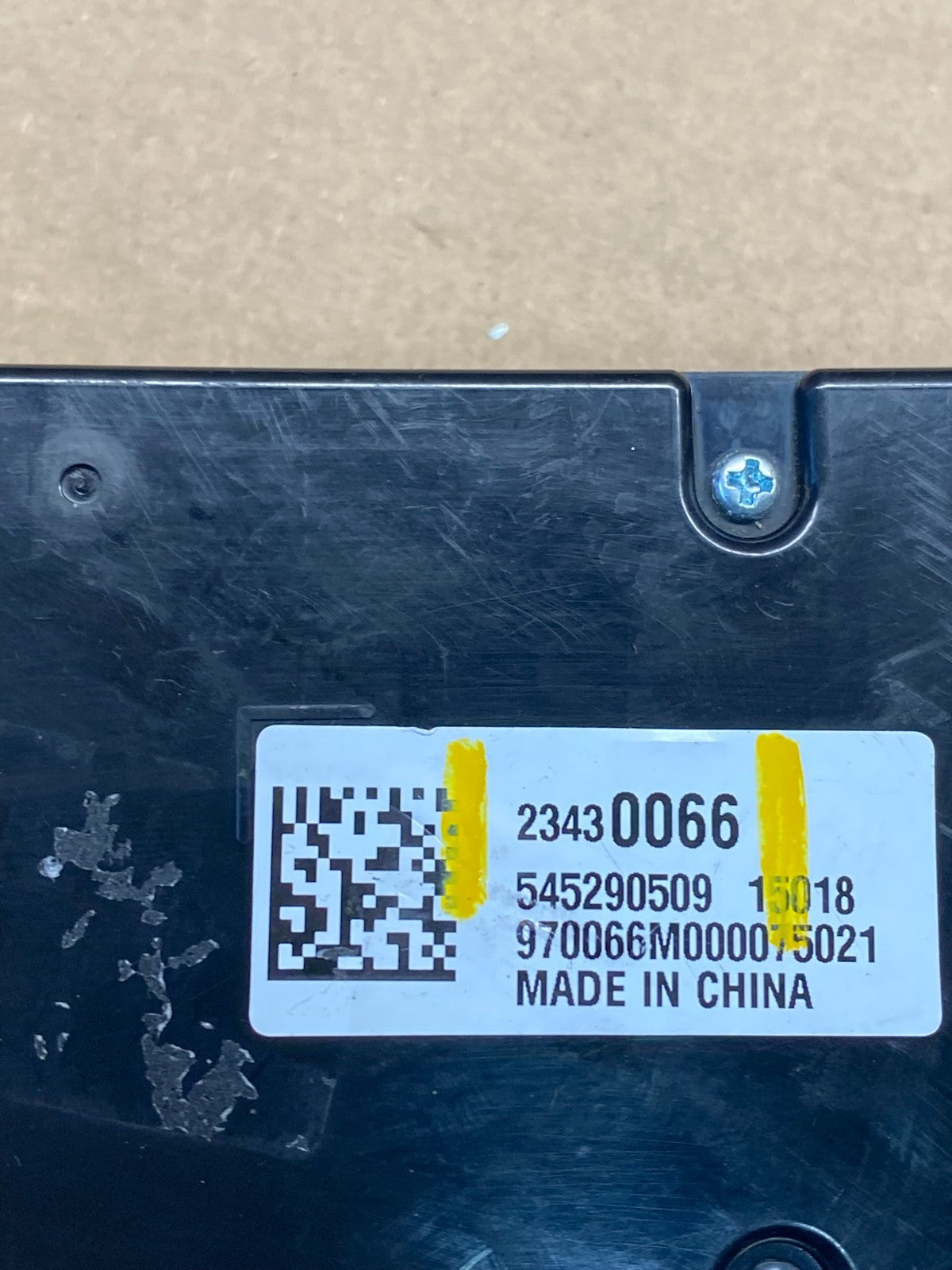 2014 2015 Chevrolet Malibu AM FM Radio Control Panel Oem Y8071 DG6