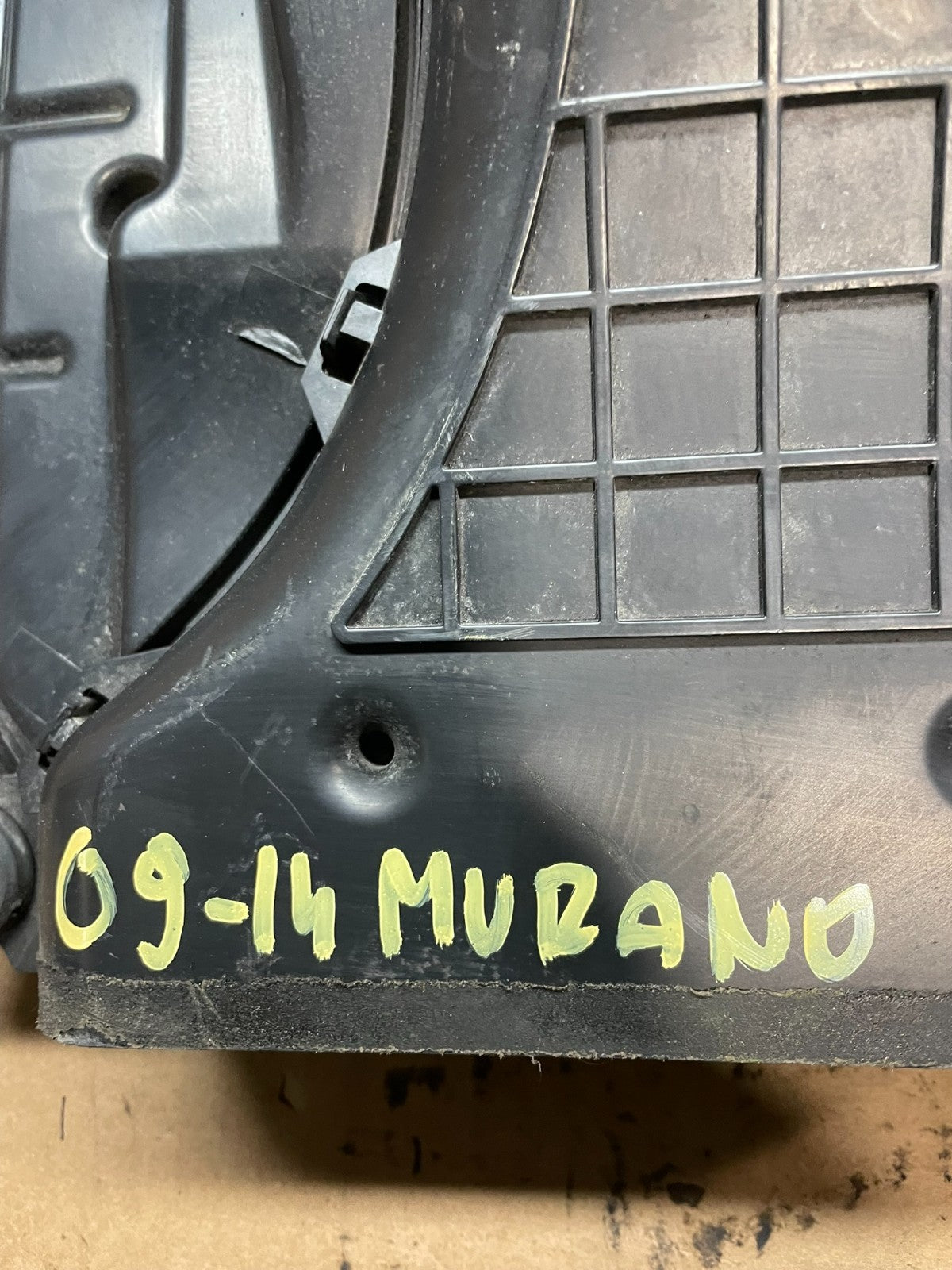 2009 to 2014 Nissan Murano Upper Air Intake Duct Oem AA2343 DG6