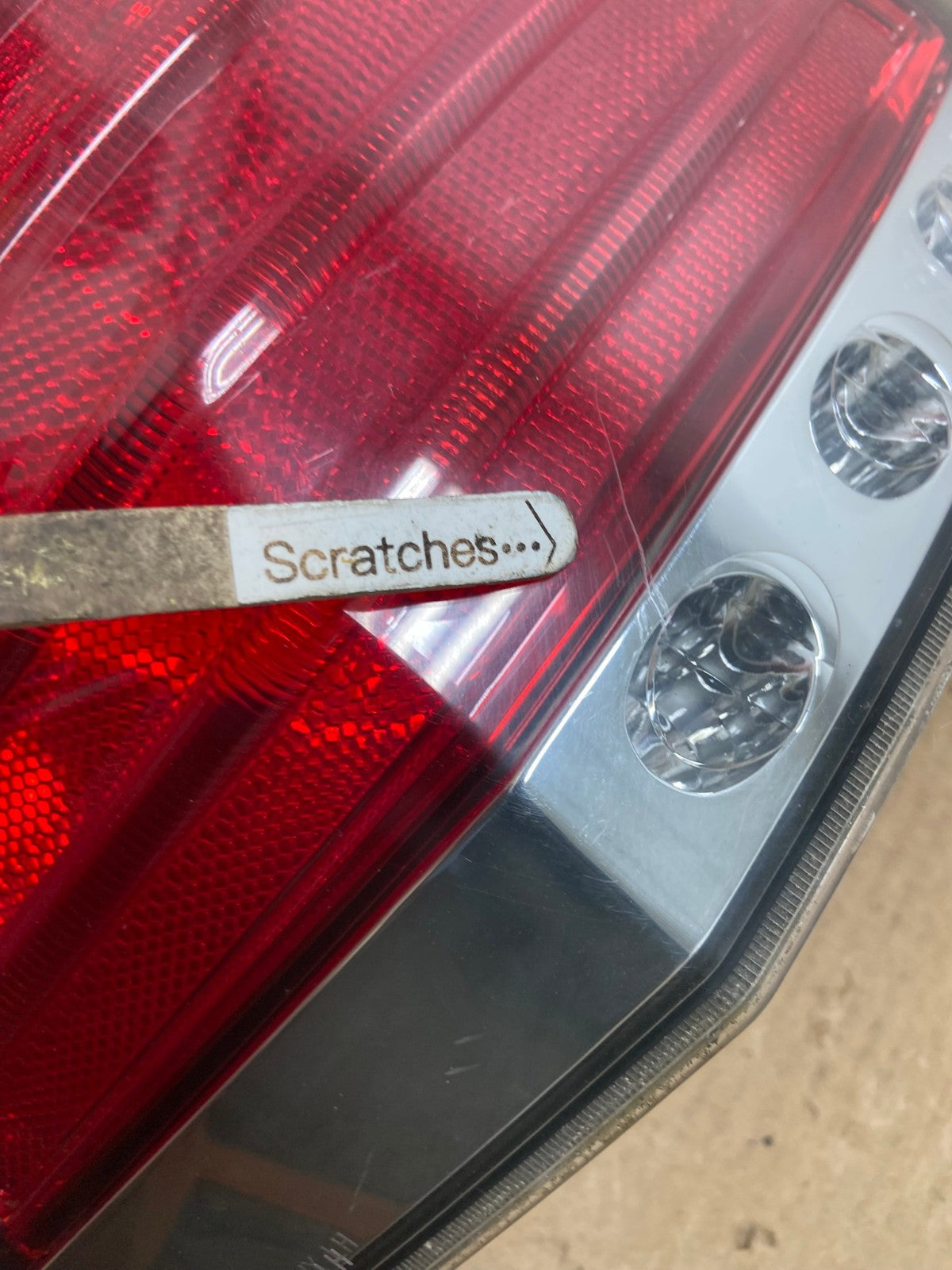 2007 to 2010 Lincoln MKX Left Driver Lh Side Tail Light AG1076 LK3